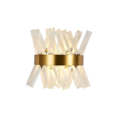G9 E14 Crystal Modern Wall Lamp 6000K 3000K Gold Crystal Wall Sconce
