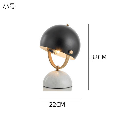Unique Personalized Household Modern Table Lamp Baked Enamel Nordic Style Bedside Lamps
