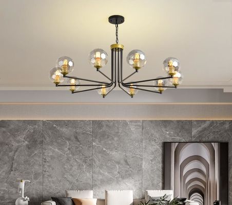 Smoked Glass Pendant Lamps Modern Pendant Light 3000K To 6000K