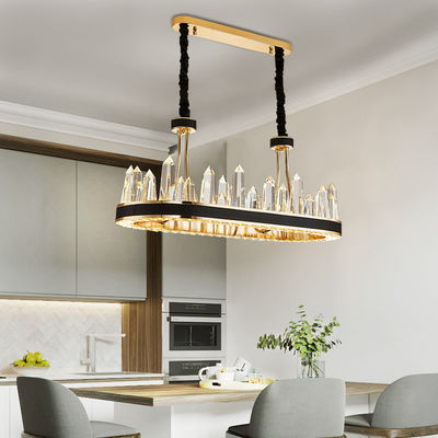 500*350mm Interior Pendant Chandelier Lights 6500K To 6500K Hanging Crystal Ceiling Lights