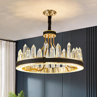 500*350mm Interior Pendant Chandelier Lights 6500K To 6500K Hanging Crystal Ceiling Lights