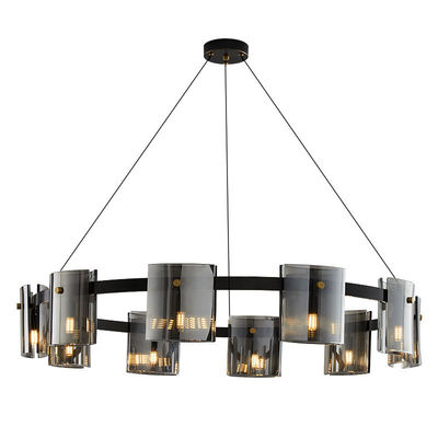 AC240V High Gloss Decorative Lamps Glass Modern Pendant Light ODM