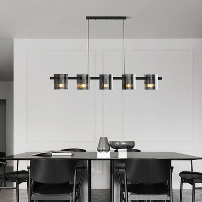 AC240V High Gloss Decorative Lamps Glass Modern Pendant Light ODM