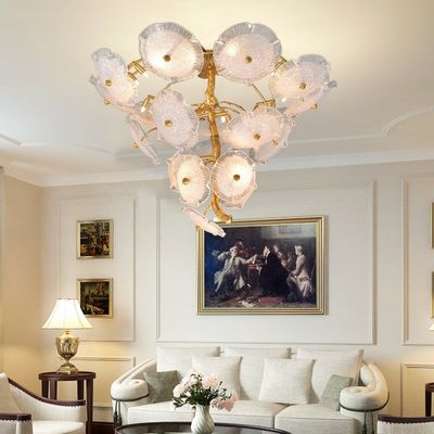 ODM High End Pendant Lights Personality Lotus Leaf Chandelier
