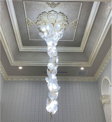 ODM High End Pendant Lights Personality Lotus Leaf Chandelier