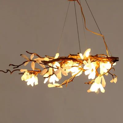 CE ISO9001 High End Custom Pendant Lights 10m2 To 15m2 Tree Branch Pendant Lights