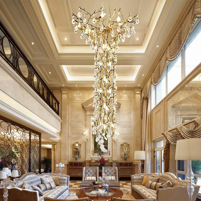 European Style G9 Customized Pendant Lamp Lights For Rotary Staircase