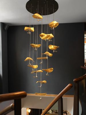 Push Button LED 1W Cluster Pendant Light For Stairwell Hanging Light Fixtures