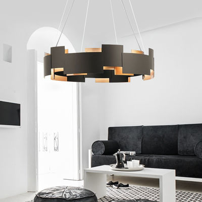 G9 Black Wrought Iron Pendant Light Rustproof Kitchen Hanging Lamps ODM