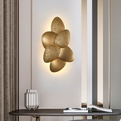 RoHS CCC Contemporary Gold Modern Wall Lamp Power Saving