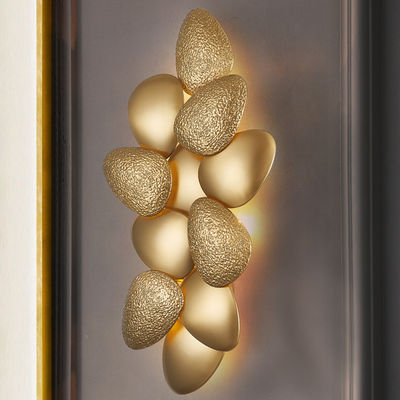 RoHS CCC Contemporary Gold Modern Wall Lamp Power Saving