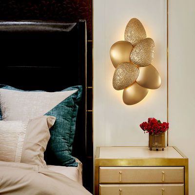 RoHS CCC Contemporary Gold Modern Wall Lamp Power Saving