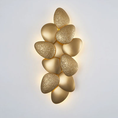 RoHS CCC Contemporary Gold Modern Wall Lamp Power Saving