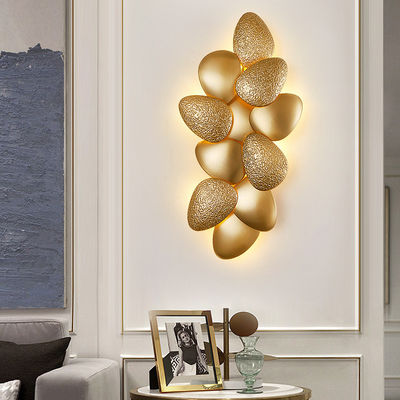 RoHS CCC Contemporary Gold Modern Wall Lamp Power Saving