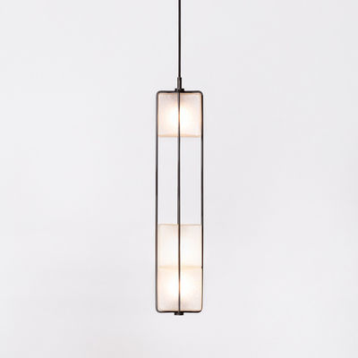 Crystal Sand White Led Ceiling Lights 24W 48W 72W Bar Cafe Custom Pendant Light