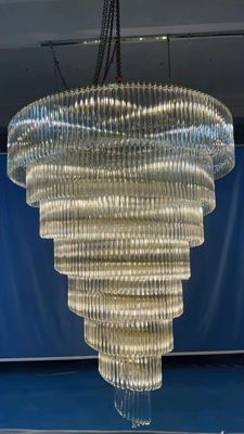 ODM Luxury Pendant Lamp High End Large Foyer Chandelier Durable