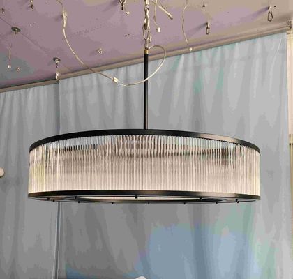 High Bearing Project Chandelier  Custom Made Drum Pendant Lighting Rustproof
