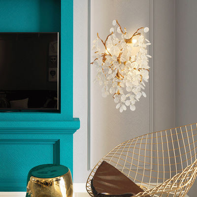 E14 Contemporary Glass Modern Wall Lamp For Hallway Bedroom 5m2 To 10m2