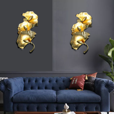19*35*17cm Brass Indoor Modern Copper Wall Lights G4 5m2 To 10m2