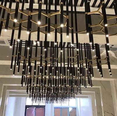LED 3W Customized Pendant Lamp Modern Matte Black Pendant Light Rustproof