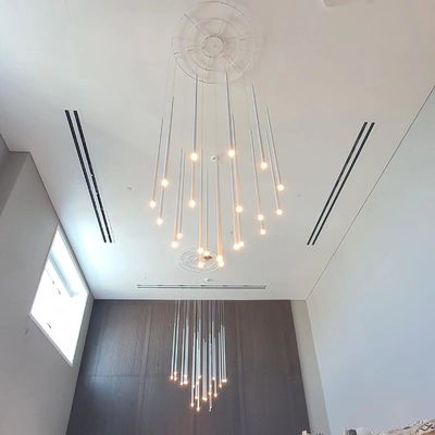Custom Made Pendant Lights Modern Circular Led Chandelier AC110V To 240V