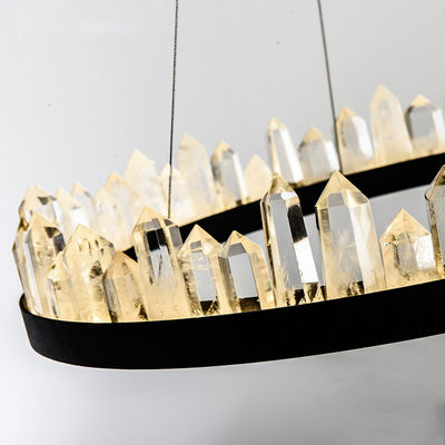 Metal Crystal Polished Pendant Chandelier Lights 110V / 220V