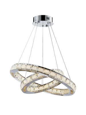 Adjustable Modern Circular Ring Chandelier Dia 50cm / 19.7inch