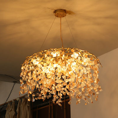 40W Metal Gold Ceiling Luxury Lights For Home Decoration