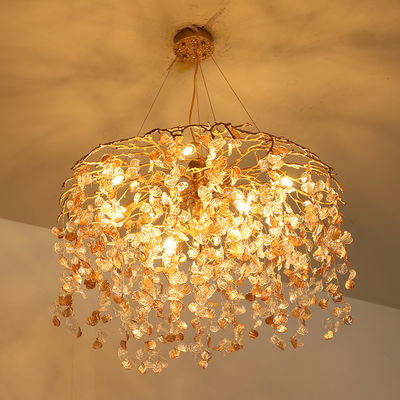 40W Metal Gold Ceiling Luxury Lights For Home Decoration