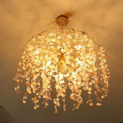 40W Metal Gold Ceiling Luxury Lights For Home Decoration