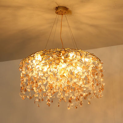 40W Metal Gold Ceiling Luxury Lights For Home Decoration