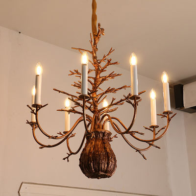 LED E14 Ceiling Crystal Candle Chandelier Lamp Waterproof Dirt Resistant