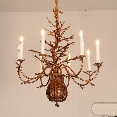 LED E14 Ceiling Crystal Candle Chandelier Lamp Waterproof Dirt Resistant