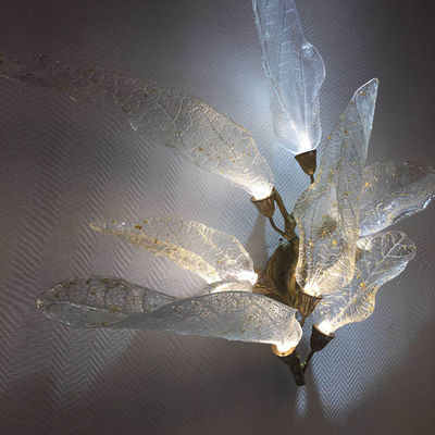 Clear Leaf Style Modern Wall Lamp LED Wall Lamp 110 - 240V
