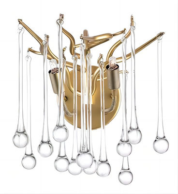 W8053 Gold Crystal Modern Wall Lamp Interior Decoration