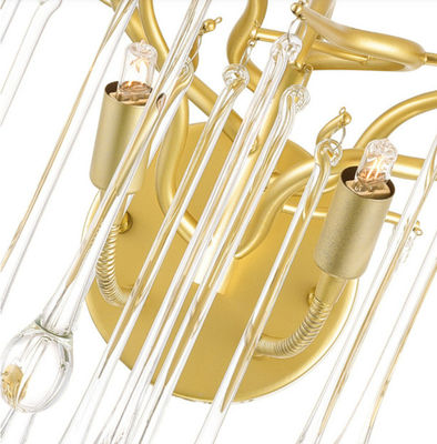 W8053 Gold Crystal Modern Wall Lamp Interior Decoration