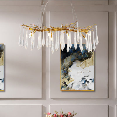 110 - 240V G9 High End Pendant Lights Artificially Blown Bubble Glass