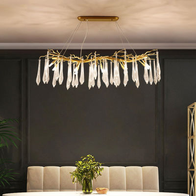 110 - 240V G9 High End Pendant Lights Artificially Blown Bubble Glass
