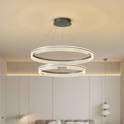 Polishing Metal Material LED Contemporary Round Chandelier 20 - 30m²