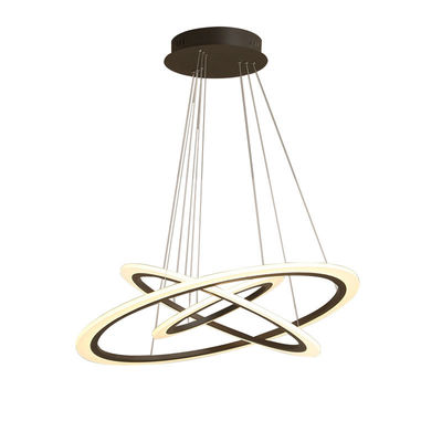 Luxury LED Acrylic Chandelier High End Modern Pendant Lights Energy Saving