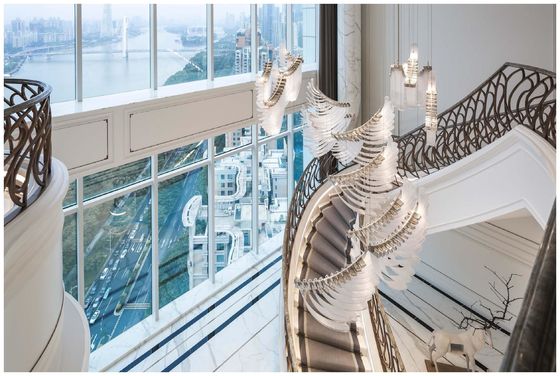 Creative Art Luxury Custom Led Chandelier For Hotel