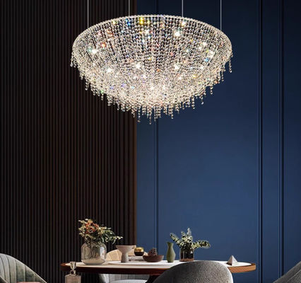 Egyptian Italian Style Light Luxury Crystal Chandelier Living Room High End Villa Hotel Restaurant Pengdant Light