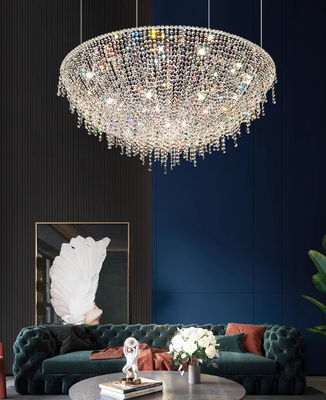Egyptian Italian Style Light Luxury Crystal Chandelier Living Room High End Villa Hotel Restaurant Pengdant Light