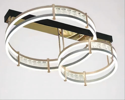Acrylic Modern Simple Waltz Chandelier Three Color Switching