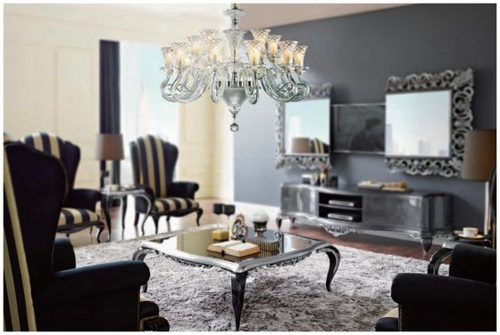 Classical High End European Style Crystal Candle Chandelier 220-240V