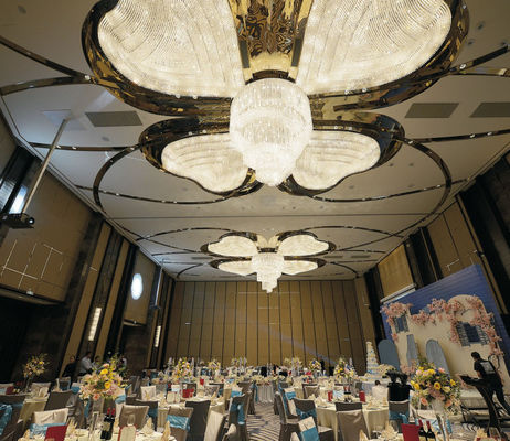 High End Luxury Banquet Conference Large Chandelier Customized