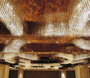 Modern Chinese Culture Modern Hobby Lobby Chandelier For Banquet Hall