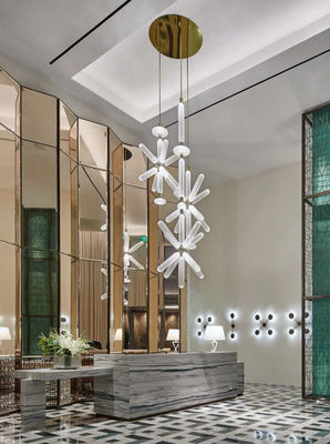 OEM ODM Contemporary High Ceilings Chandeliers For High-End Commercial Places