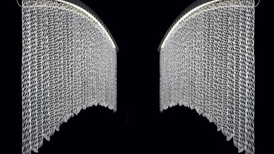 Distinctive Chandelier Custom Chandeliers With Beautiful Curve Shape