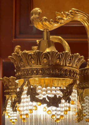 High Grade Crystal Large Foyer Pendant Chandeliers For Every Grand Celebration